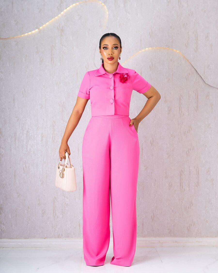 Pink Trouser Set