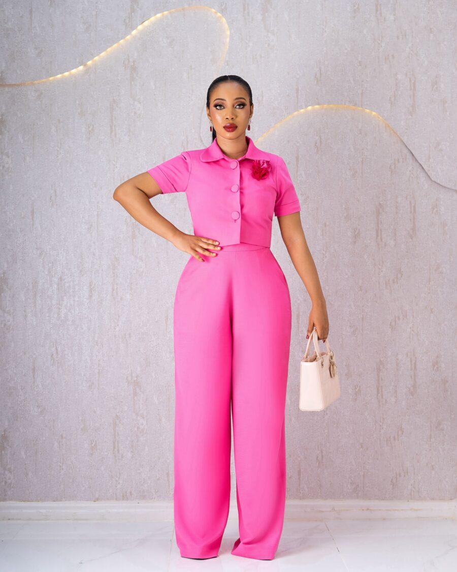 Pink Trouser Set