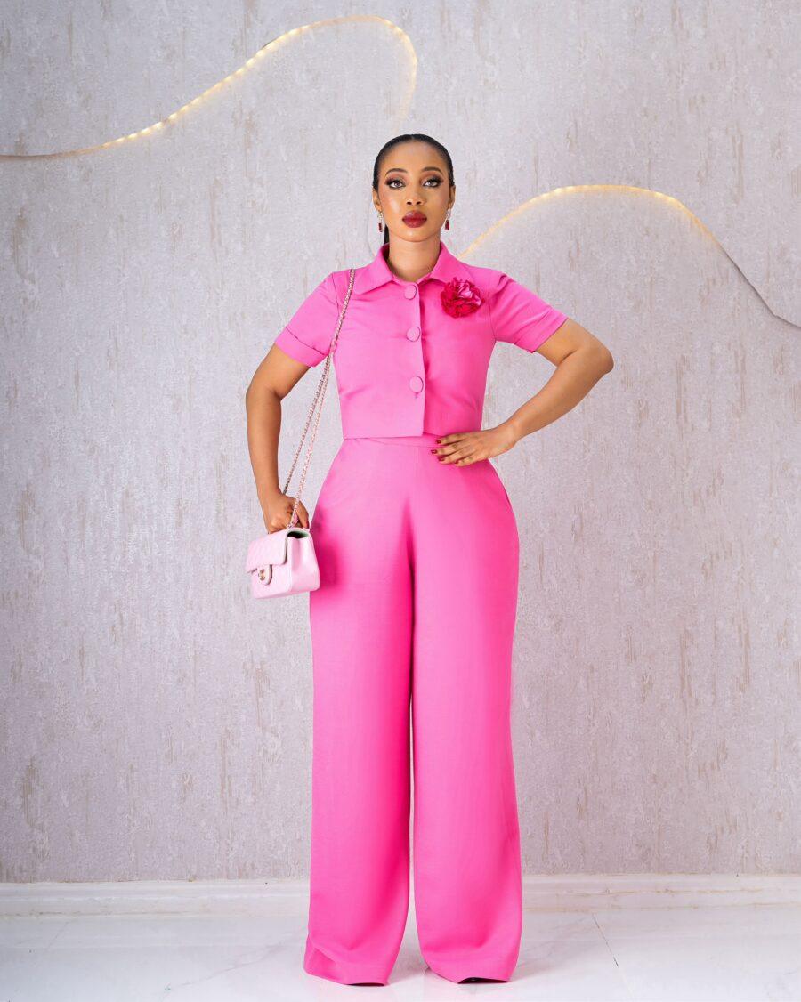 Pink Trouser Set