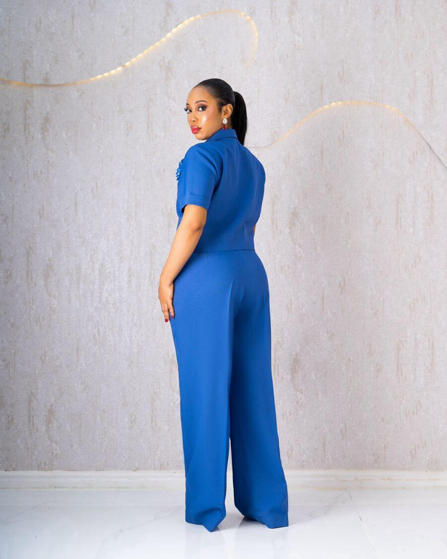 Blue Trouser Set