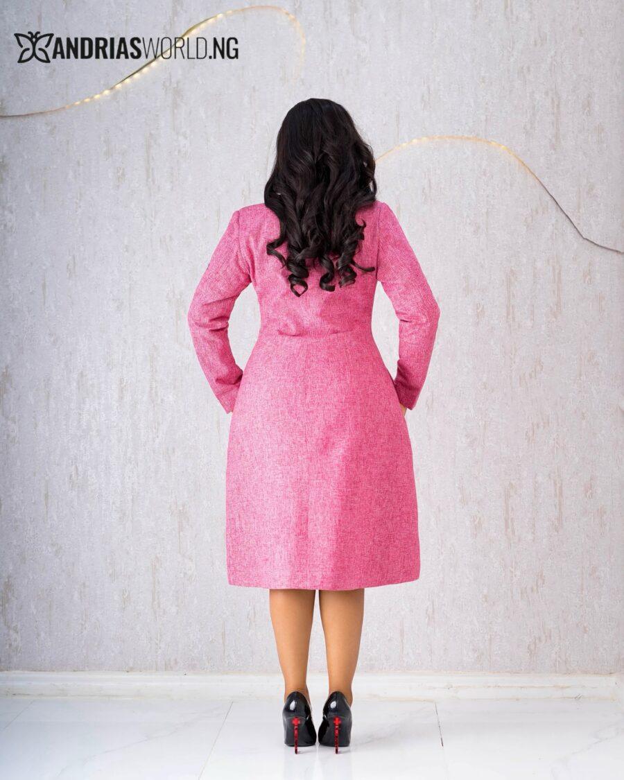 PINK BLAZER DRESS