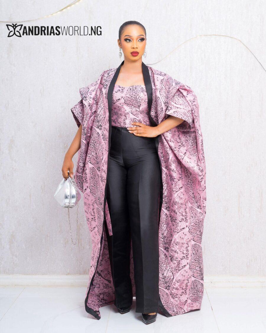 PINK AND BLACK 3-PIECE DAMASK SET