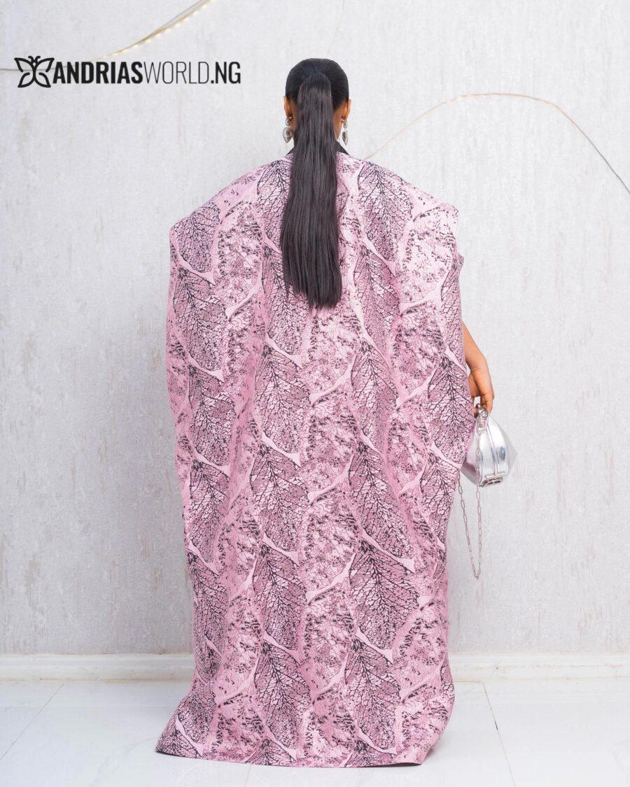 PINK AND BLACK 3-PIECE DAMASK SET