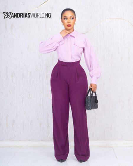 MAGENTA TROUSERS
