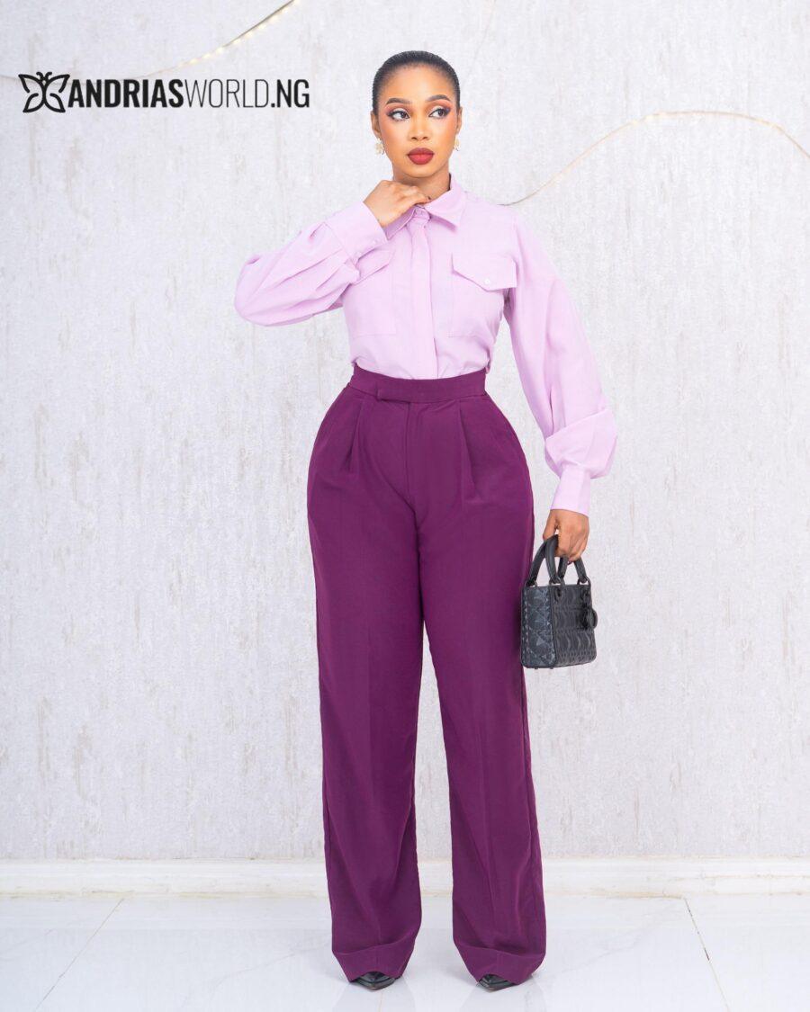 MAGENTA TROUSERS