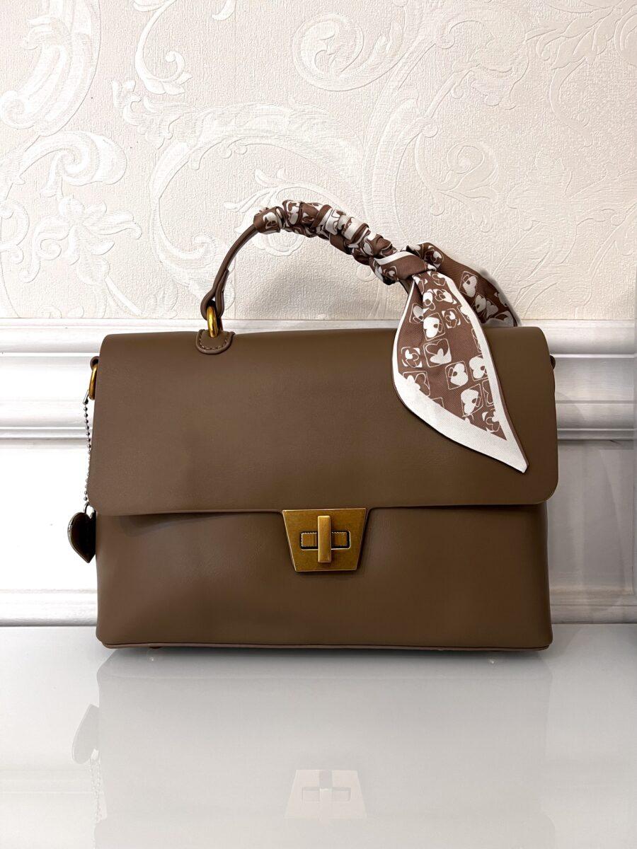 CARAMEL HAND BAG
