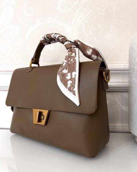 CARAMEL HAND BAG