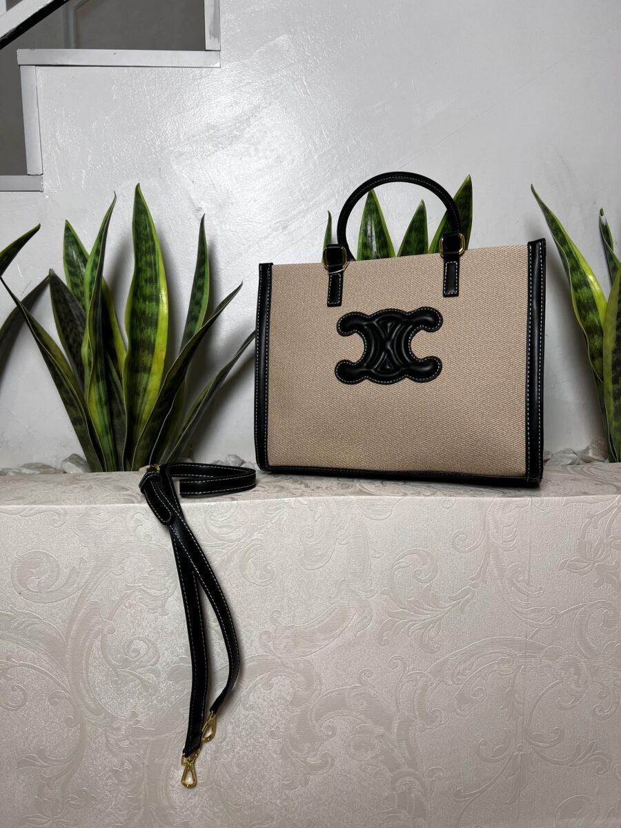 CANVAS BUCKET BAG