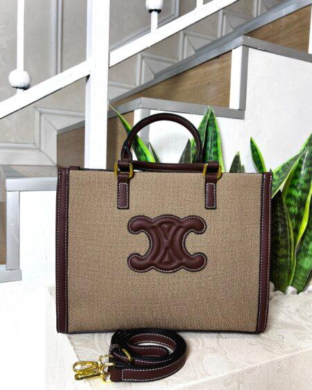 CANVAS BUCKET BAG
