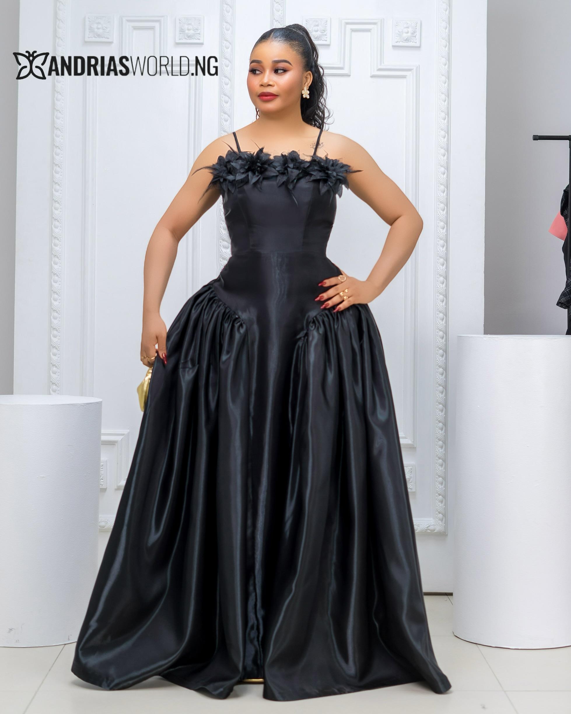 Black Liquid Mikado Sleeveless Dress Black Liquid Mikado Sleeveless Dress