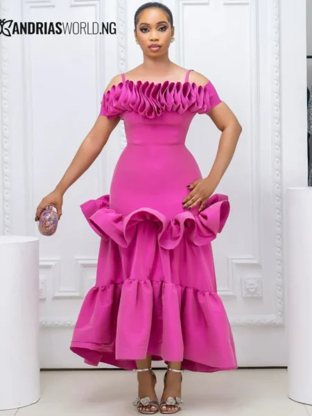 Pink Sleeves Dress